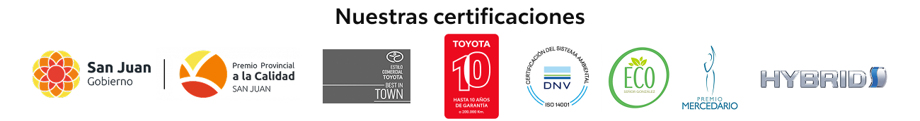 certificaciones